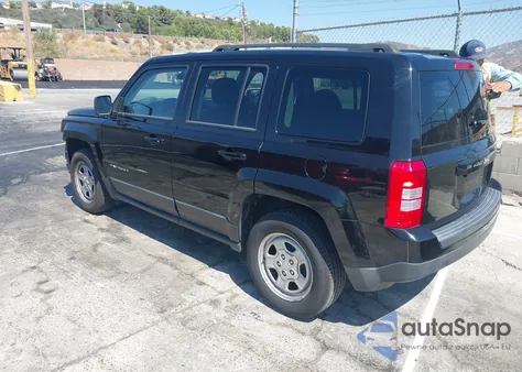 2015 Jeep Patriot Sport из США, поврежденный, VIN 1C4NJPBB4FD329652